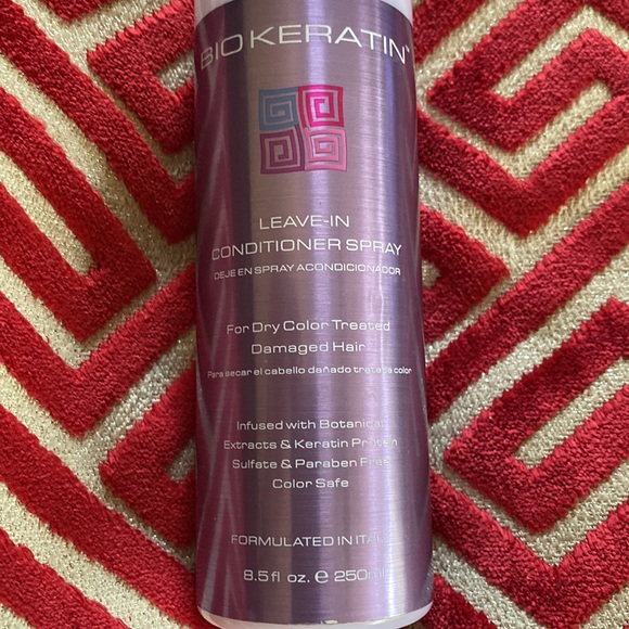 BioKeratin Leave in Conditioner Spray For Dry Color Damaged Hair Not Used - Picture 2 of 6
